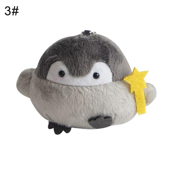 7cm Lovely Penguin Animal Doll Plush Soft Pendant Toy Bag Decor Birthday Gift