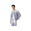 Levis SS25 Cool Series Front Double Button Closure Pocket Collar Denim Jacket Men jackets Light-Blue 003MH-0003