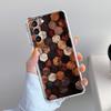 Phone Case For Samsung Galaxy S26 S25 S24 S23 S22 Ultra S20 S21 FE 5G Plus Soft Clear Cover Honeycomb Pattern