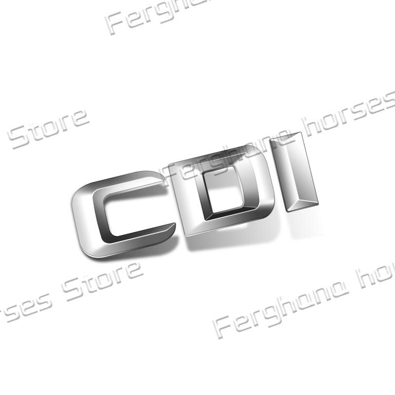 3D CGI CDI Logo Car Side Fender Rear Trunk Sticker