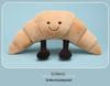 Hobby-Fruchtpuppen-Serie: Süßes Apfel-, Birnen- & Croissant-Plüschtier zum Kuscheln
