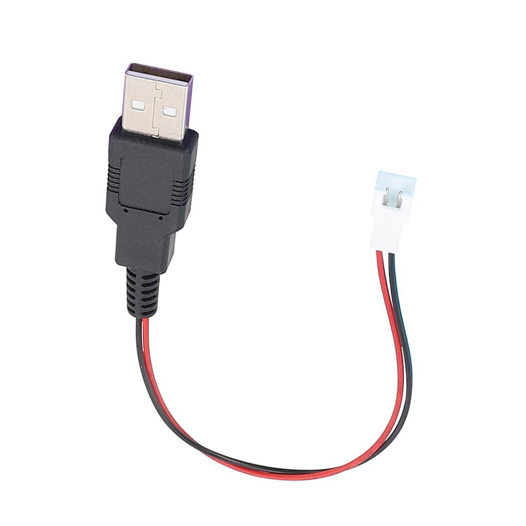 Kabel USB męski do złącza XH2.54 2-pinowy, 2-żyłowy kabel zasilający do zasilania i transmisji sygnału w projektach DIY