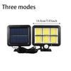 Split Design Solar Induction Lamp Waterproof LED Energy Saving Waterproof LED Wall Lamp Solar Powered Human Body Sensor