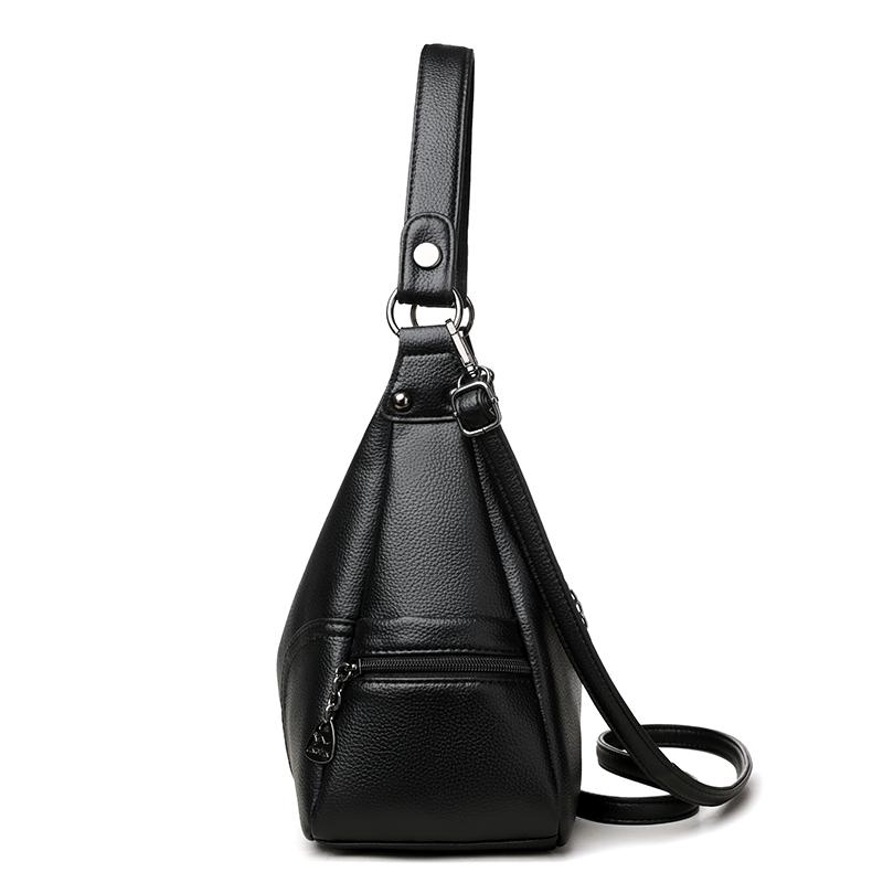 Soft Leather Shoulder Bag Women's Tote Bag Large Capacity Crossbody Bag