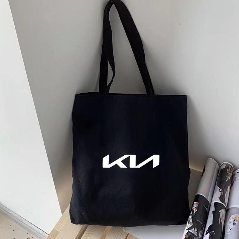 PZLX1 Mode Canvas Tasche Einzelne Schulter Handgehaltene Einkaufstasche Tragetasche Für KIA K3 K5 Sportage Picanto Rio Ceed Optima Sorento Cerato