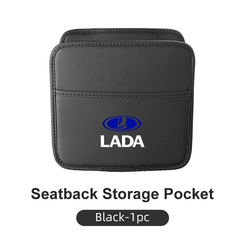 Car Seatback Storage Packet Backrest Storage Box For Lada Priora Sedan Sport Kalina Granta Vesta Niva Largus Vaz Samara 2111 ZZ16
