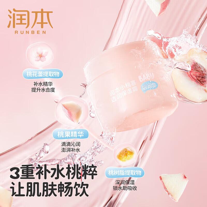 RUNBEN Xiaotaoxi Light Hydrating Baby Face Cream