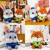 Zootopia Judy Hopps Nick Wilde Plush Toys With Pp Cotton Filling For Kids And Collectors