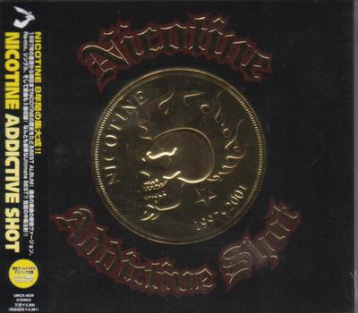 CD NICOTINE - Addictive Shot UMCK4039 Kitty MME 2001 Japan Rock Used
