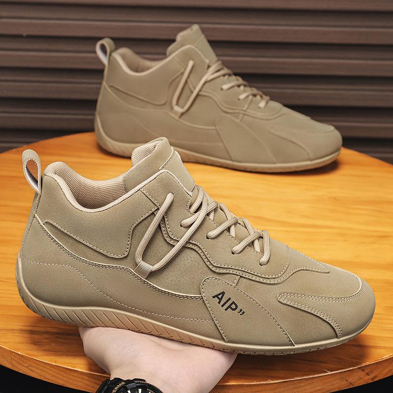 

Мужская обувь 2024 года, новая осенне-зимняя нескользящая модная уличная обувь для путешествий, мужская спортивная обувь для отдыха на природе, повседневная модная обувь 39 хаки