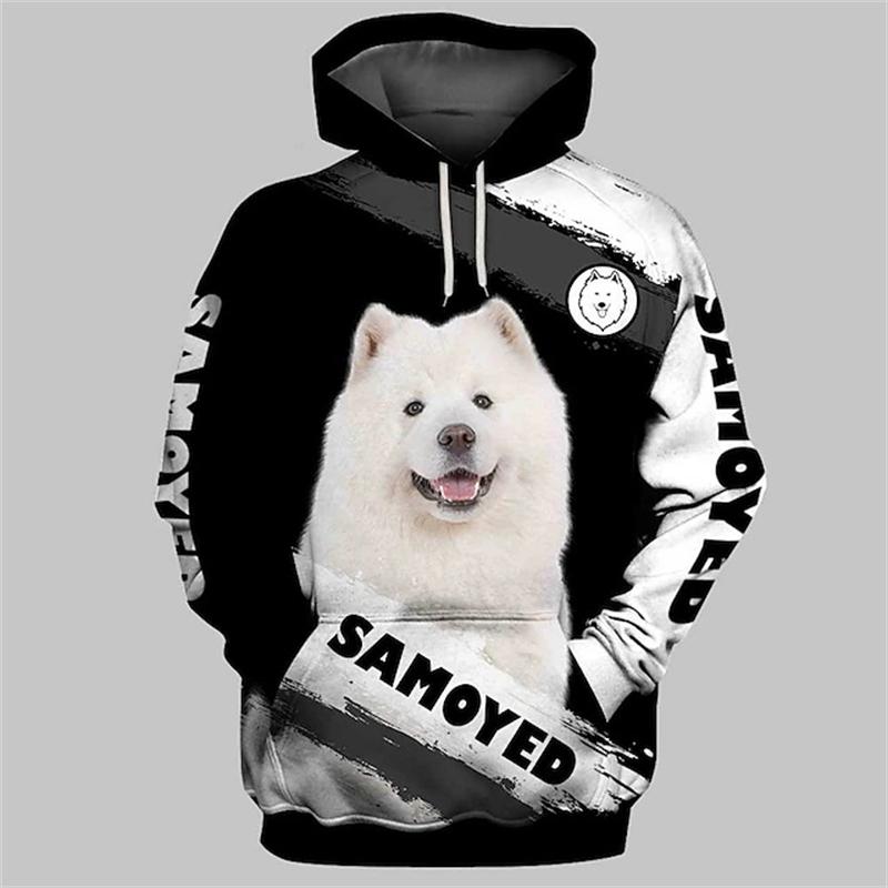 Ньюфаундленд Немецкая овчарка Собака Серия Толстовки 3D Принт Графическая Толстовка Мужская Женская Свитшот Пуловер Харадзюку Уличная одежда 6XL 2138₽