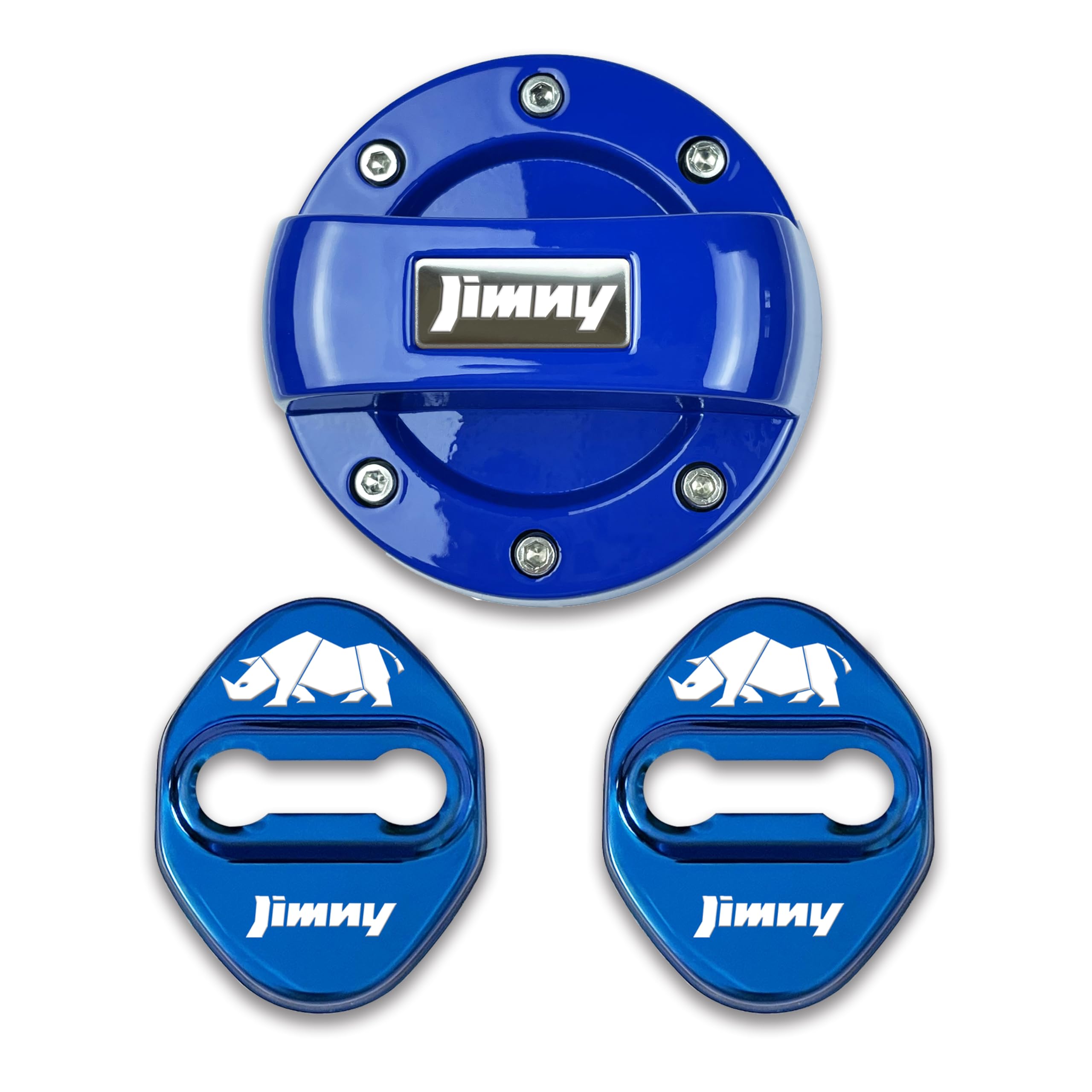 

Jimny Крышка топливного бака Ограничитель двери крышки топливного бака Замок двери Клейкий тип Комплект Крышка, Крышка, Крышка, Крышка, (синий) [Использовал]
