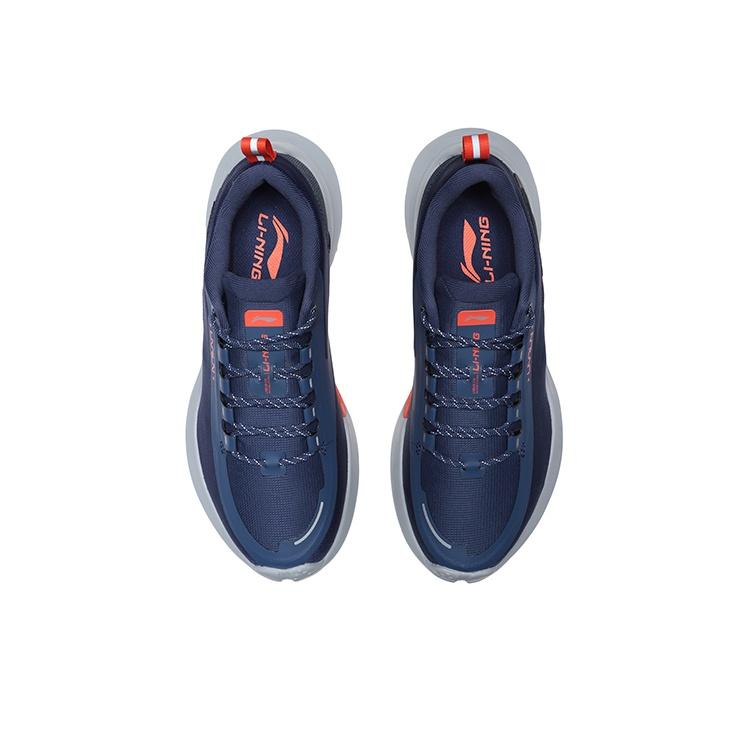 Li Ning Cfr Απορρόφηση Κραδασμών Αναπήδηση Χαμηλά Αθλητικά Παπούτσια Unisex Αθλητικά Παπούτσια Μπλε Μαύρο ARHQ221-3