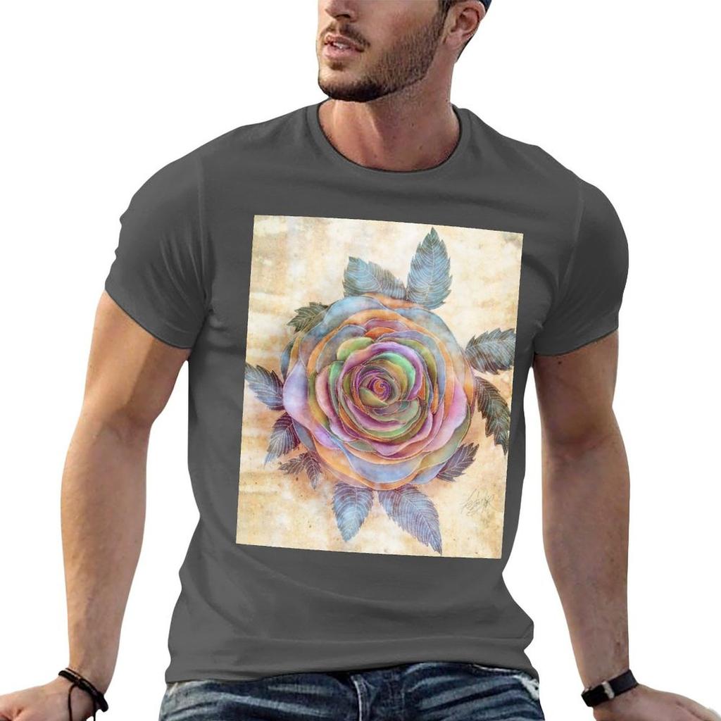 The Friendship Rose Ii TShirt Casual Fashion Short Sleeve Cotton TShirt