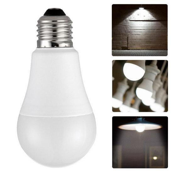 

Умная 15 Вт E27 85-265 В 360 AC Радар Датчик движения Светодиодная лампа 2835SMD