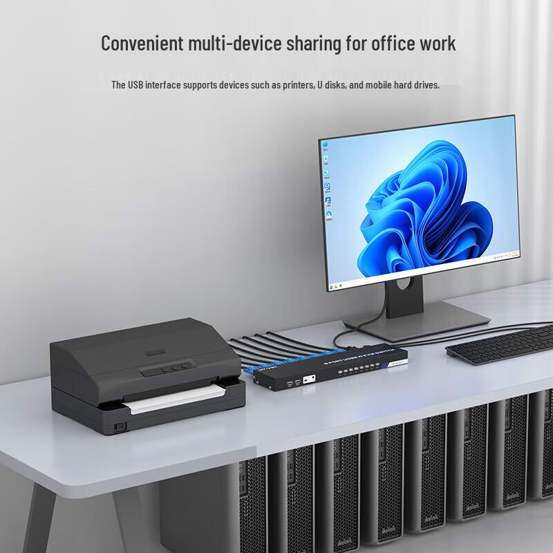 MT-viki 8-Port VGA KVM-Switch