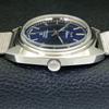 HAND-WINDING VINTAGE HMT KOHINOOR INDIAN MENS BLUE COLOR DIAL WATCH A441027-4