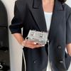Trendy Minimalist Mini Bag 2024 New Summer Fashion Pu Small Box Handbag With Magnetic Lock And Camera Pocket