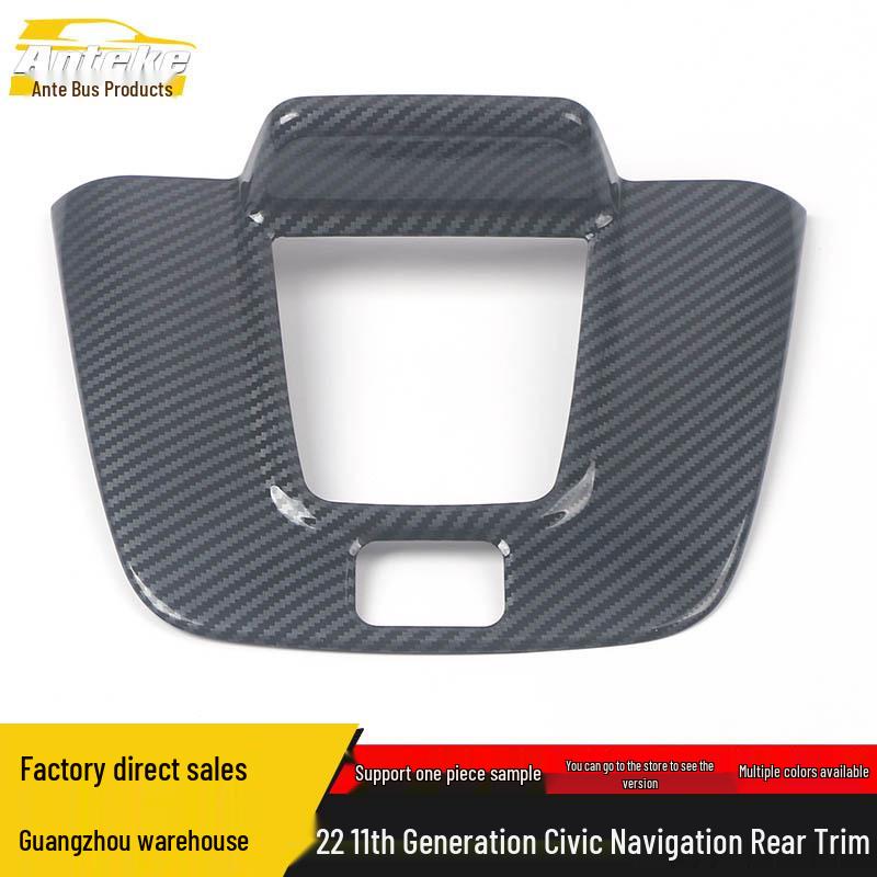 11th Gen Civic Navigation Rear Decorative Frame & Dashboard Sequins Sticker Accessories