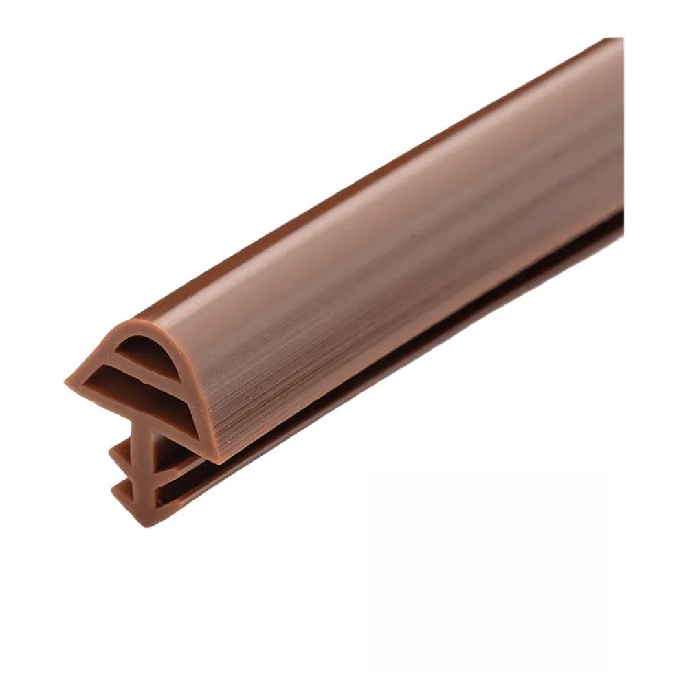 5 M Door Seal Strip Noise Reducing Weatherstrip Silicone Seal Weatherstrip Slot-in Installation Tool-free Setup Noise Reduction