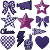 Ironing Game Day Embroidery Cloth Sticker Denim Jacket Backpack Shoes And Hats Diy Embroidery Decoration Hole Repair Subsidy
