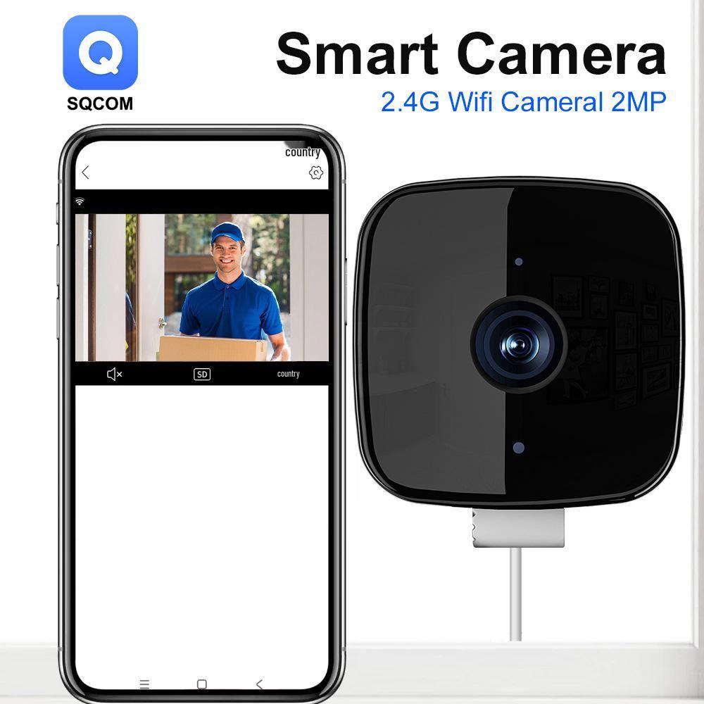 Wireless Night Vision HD Smart Home Security Camera with Remote Monitoring
