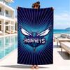 Charlotte-Hornets Logo Beach Towel, Microfiber Beach Towel, Perfect For Pool, Beach, Travel, Home Decor Beach Party Fan gifts