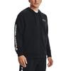 Under Armour Rival Printed Zip-Up Hoodie Men Hoodies Black 1370344-001