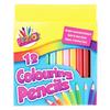 Half Size Coloured Pencils (Pack of 12)