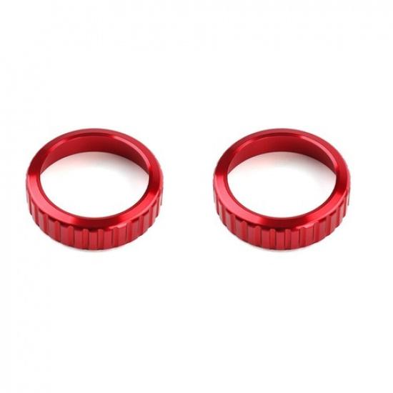 Aluminum Air Conditioner Switch Button Knob Cover For Hyundai Santa Fe 2024-2025