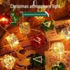 LED String Lights for Indoor Christmas Decor: Fairy Lights for Trees & Windows, Flashing Ornaments