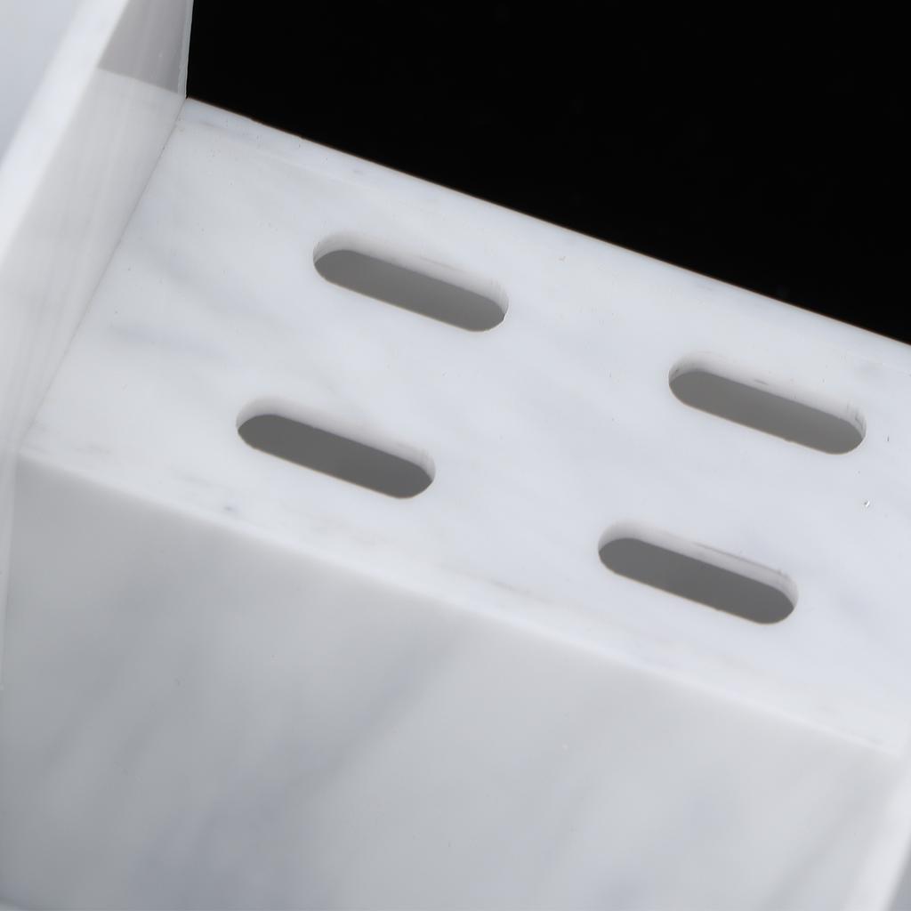 Eyelash Grafting Tool Storage Box Nail Art Tattoo Tool Storage Case Organizer for Salon (White)