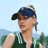 Cute Cartoon Sharks Pattern Sun Visor Hat Adjustable Empty Top Baseball Cap Outdoor Beach Golf Running Tennis Caps for Women Men