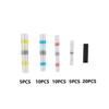 For Automotive Wiring Butt Wire Connectors Solder Seal Sleeve For DIY Electrical Projects Polyolefin Heat-shrinkable