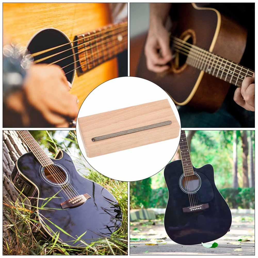 Wood Guitar Fret File 45 Degrees Guitar Repair Tool Luthier Maintenance Tool  For Guitar
