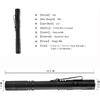 Red LED Pen Flashlights, Mini, Waterproof Pocket Flashlight with Clip, Small Red Light Flashlights for Work,Astronomy, Aviation, Night Observation (3