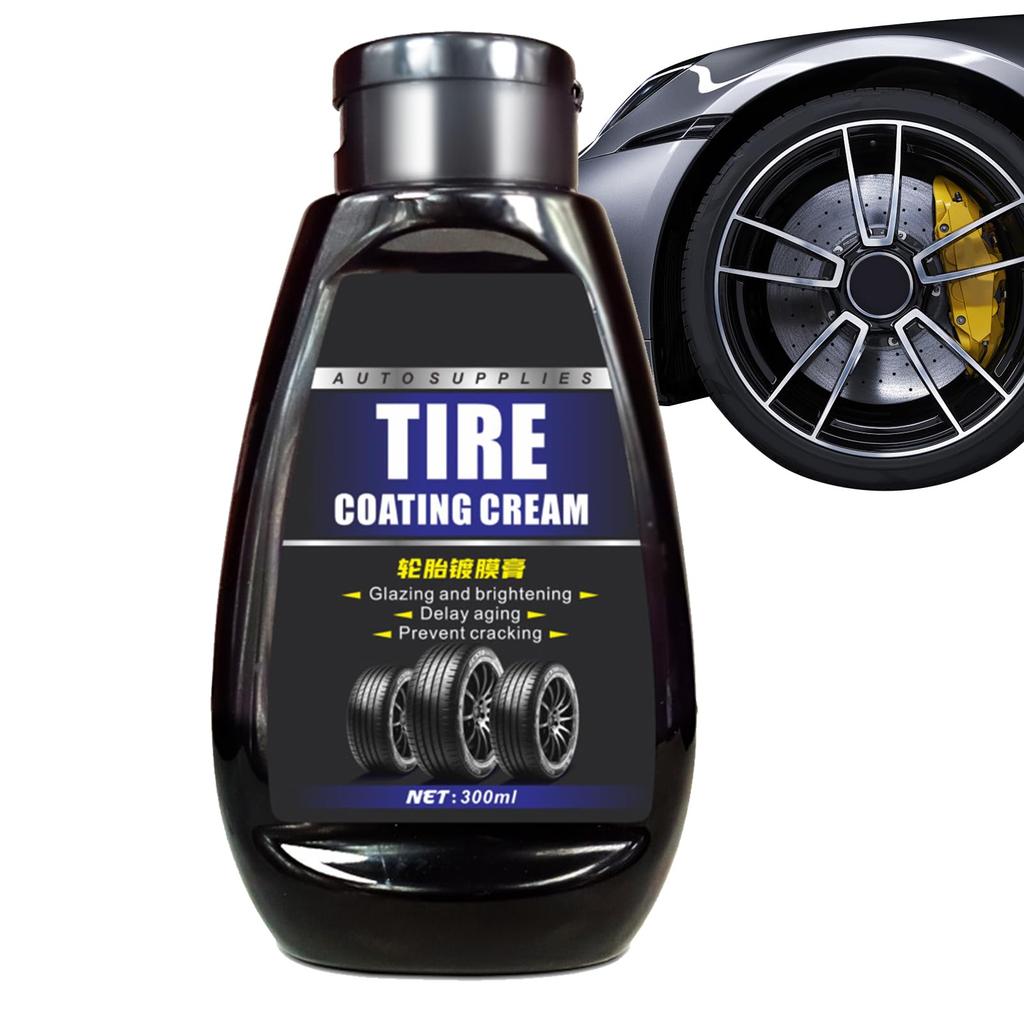 Rukjmqi Tire , Wheel Polish, Wet Tire Shine Polish | UV Resistant Wheel Dressing