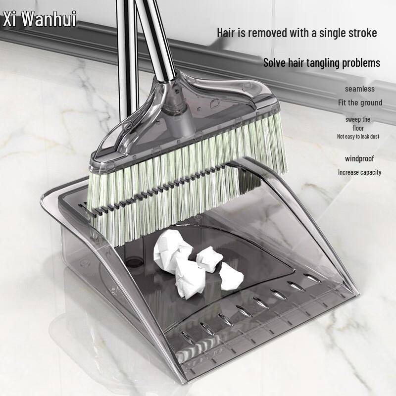 Xiwanhui Commercial Broom and Dustpan Set