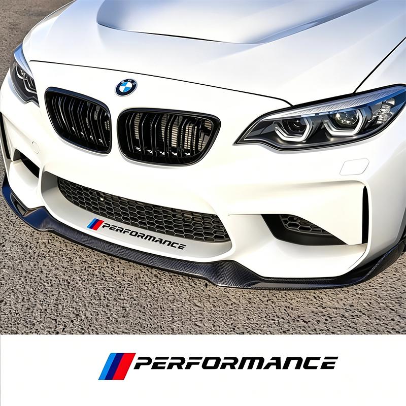 2Pcs Mperformance Car Body Sticker For BMW E30 E36 E39 E46 E60 E61 E64 E70 E71 E85 E87 E90 E83 F10 F20 F30 E80 M3 M5 G30 G20 DGJLS1