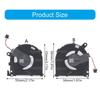 New Replacement Cooling Fan For 2-in-1 14-EF 14-EF0000 14-EF2047NR EF0013DX Laptop CPU GPU Heat Sink
