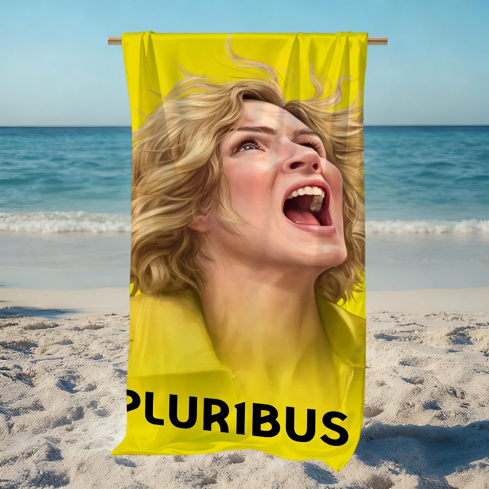 P-Pluribus-s TV show Towel Beach Quick Dry Soft Pool Towels Gift for Travel Gym Shower Camping sports