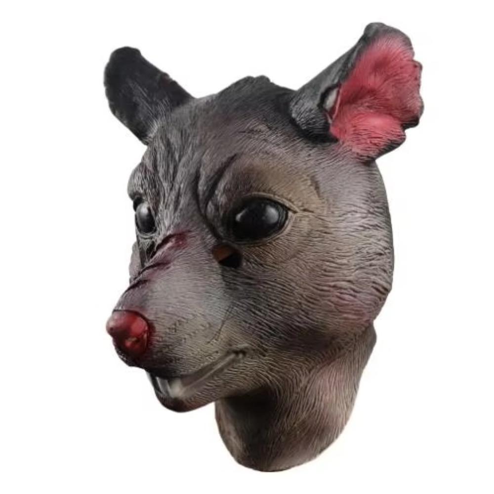 Latex Halloween  Cosplay Mask Unisex Haunted House Prop High Quality Animal Mask