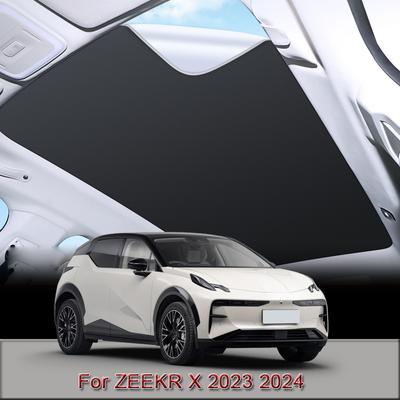 Elektrostatická adsorpce střešního okna Kryt sluneční clony pro ZEEKR X 2023 2024 2025 Tepelná izolace Nálepka na světlík Auto příslušenství