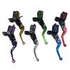 2Pcs Motorcycle Cylinder Reservoir Levers Motorbike 7/8" Break Lever