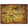 Nintendo The Legend of Zelda Hyrule Map 1,000-Piece Jigsaw Puzzle Stylized Hyrule Map Collector's Nintendo Official Licensed Product