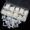 500-Piece Boxed French Nail Tips - False Nails for Nail Art
