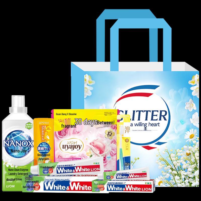 LION Joyful Life Home Care Personal Hygiene 6-Piece Set