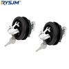Marine Boat RV Yacht Deck Hatch Lock 316 Stainless Steel Round Flush Pull Lift Handle Latch With Key Hardware Accessories