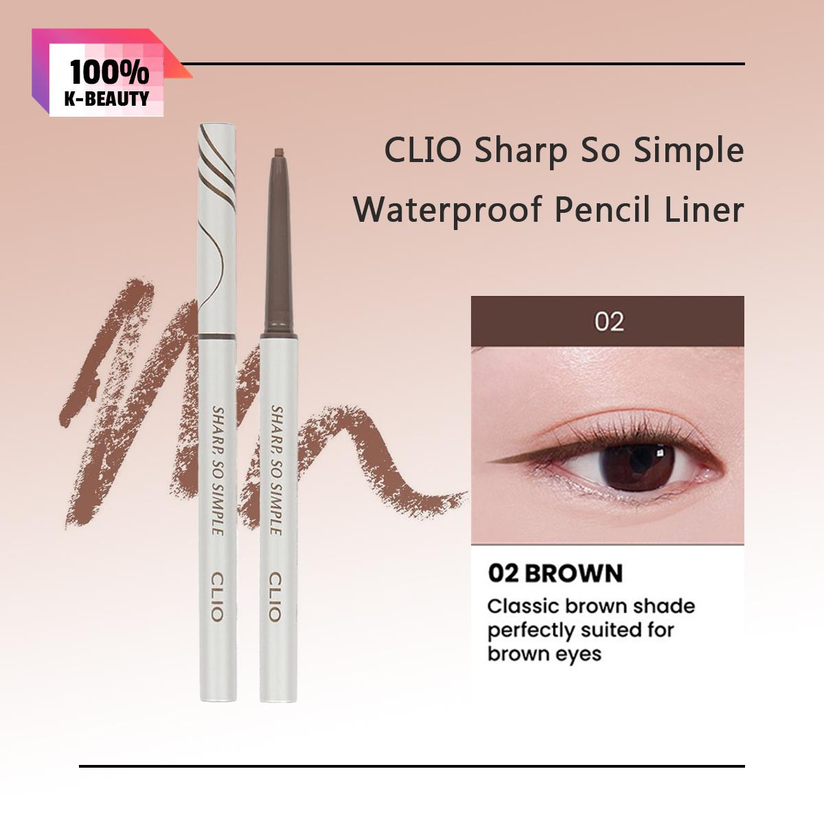 CLIO Sharp So Simple Waterproof Potlood Eyeliner 0.14g/0.005oz  (3 kleuropties) 02