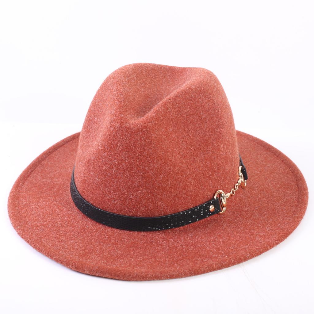 Popular European and American High-end Wool Top Hat, Men's and Women's Fashion Versatile Elegant Top Hat Jazz Hat